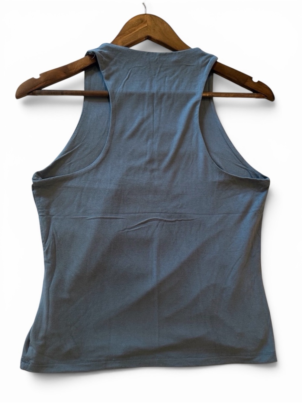 bohme Slate Blue Ribbed Tank Top - Picture 2 of 5